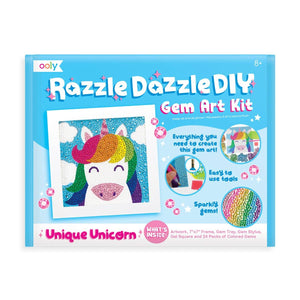 Razzle Dazzle D.IY. Gem Art Kit: Unique Unicorns