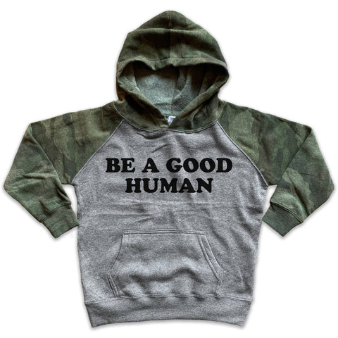 Good Human Pullover Hoodie - Youth