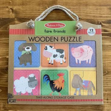 Wooden Puzzle- Farm Friends